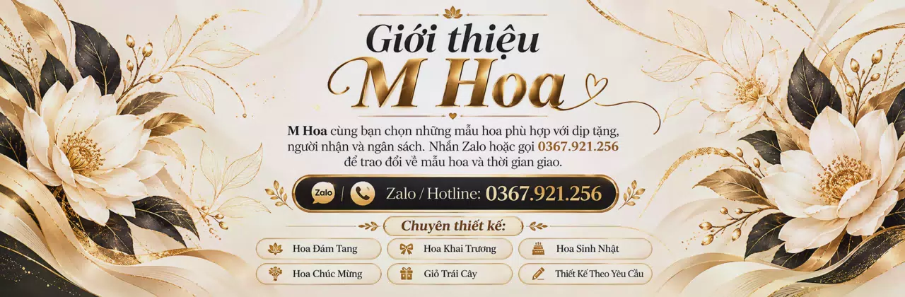Ảnh bìa Shop hoa tươi Phường Duy Tân Ninh Bình - Hoa gửi trao, tình ở lại